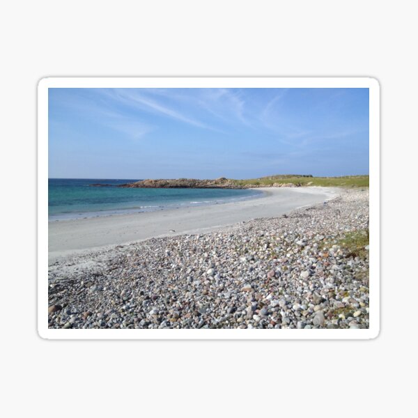 Balephetrish Beach - Tiree, Scotland Sticker