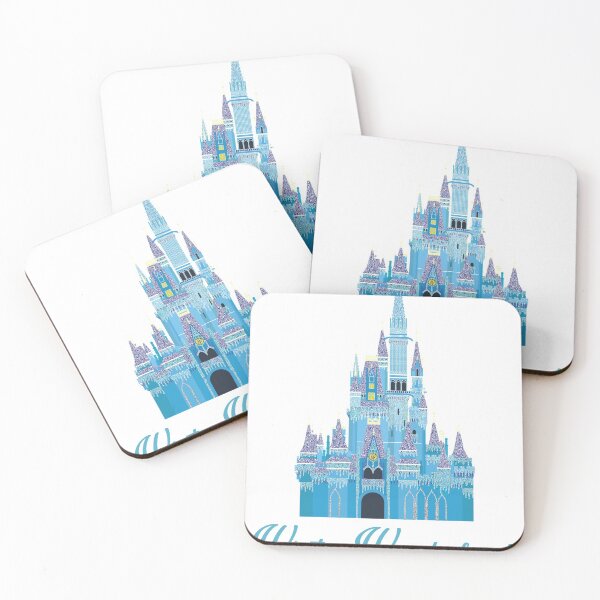 Item preview, Cinderella's Castle Christmas Winter Wonderland designed and sold by joyfullytv.