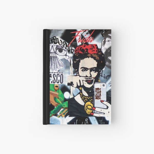 Item preview, Frida Kahlo Street Art Collage designed and sold by Cheeky Companions.