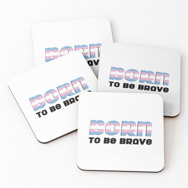 Item preview, trans born to be brave - hsmtmts designed and sold by Samantha Flores.