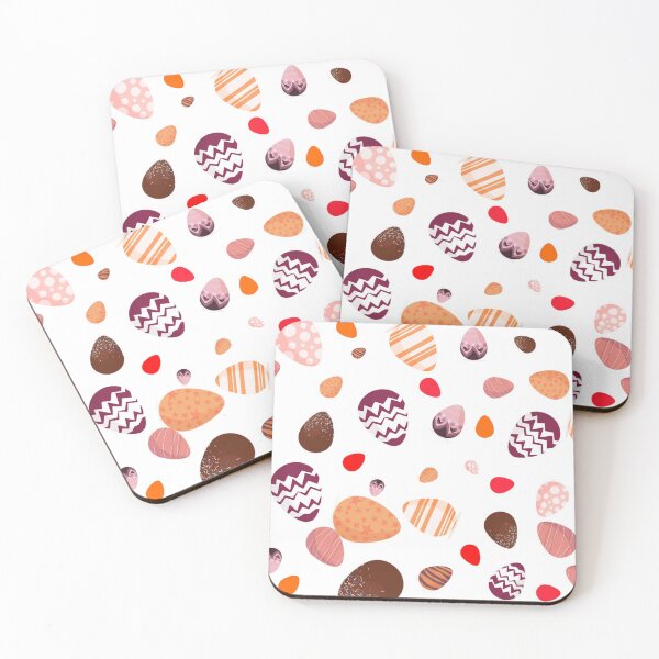 Item preview, Cute Easter Egg Pattern designed and sold by Poetic Patterns Studio.