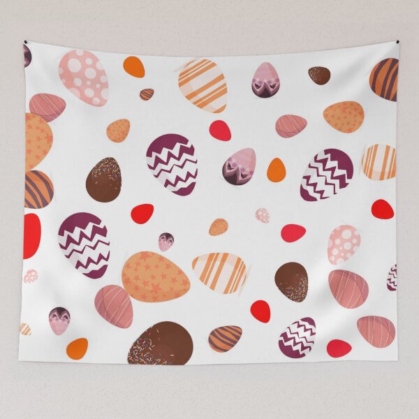 Item preview, Cute Easter Egg Pattern designed and sold by Poetic Patterns Studio.