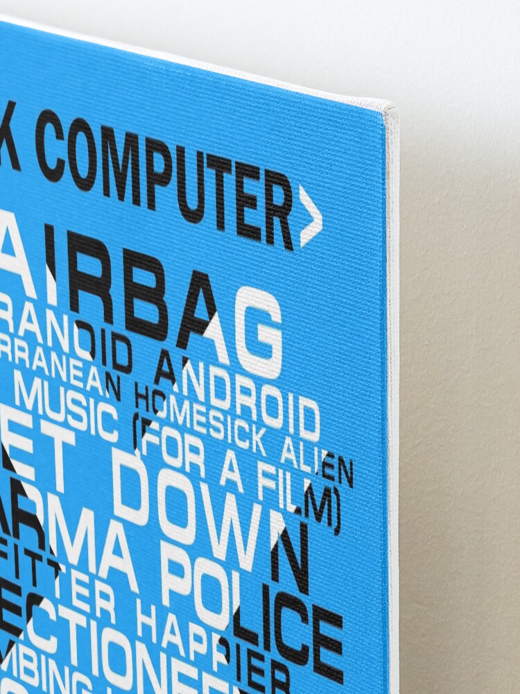 Alternate view of Radiohead - OK Computer Mounted Print