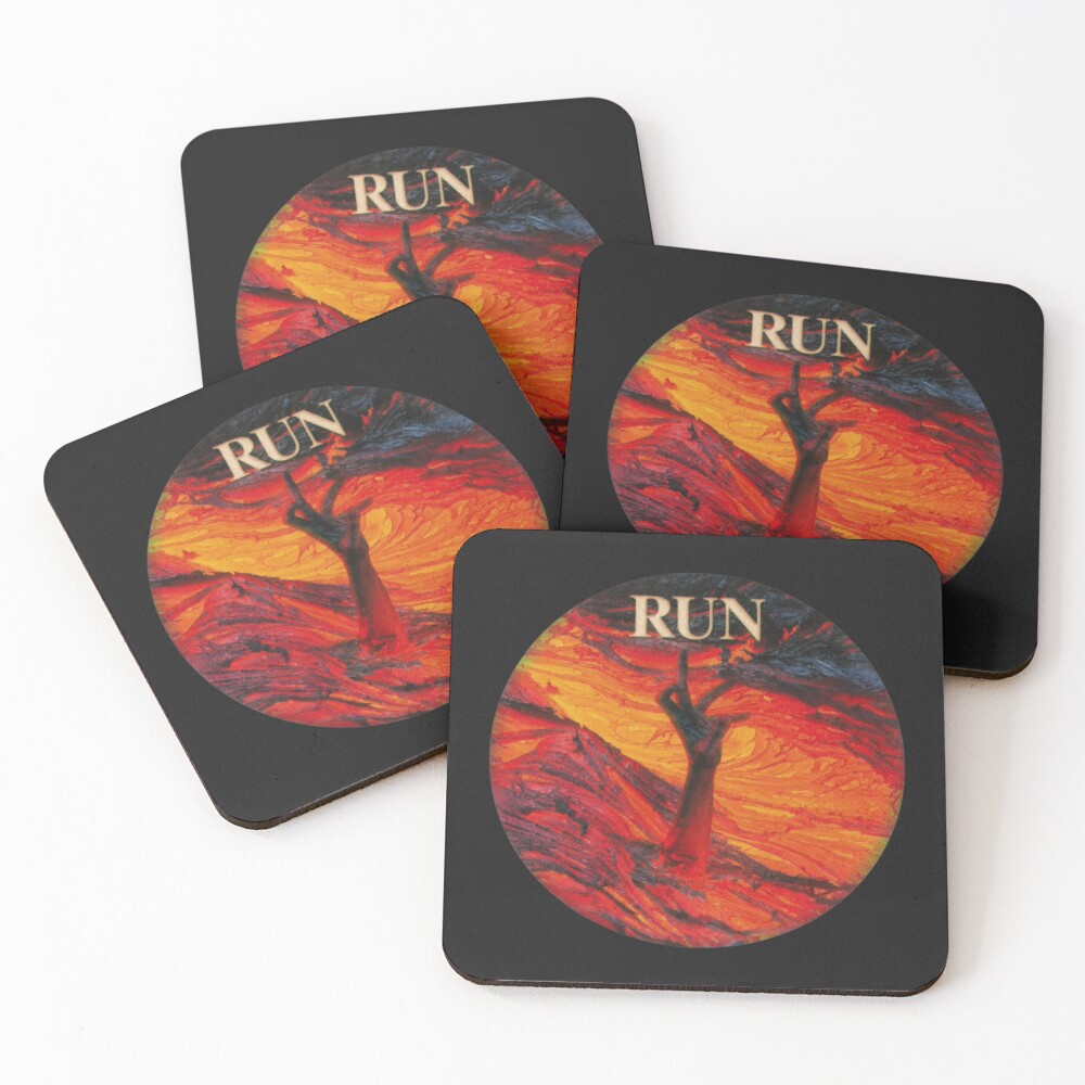 Item preview, Coasters (Set of 4) designed and sold by EdgyIsDesigns.