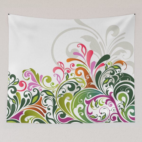 Item preview, Abstract Floral Design 17 designed and sold by Makanahele.