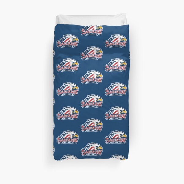Saginaw Spirit Logo Duvet Cover