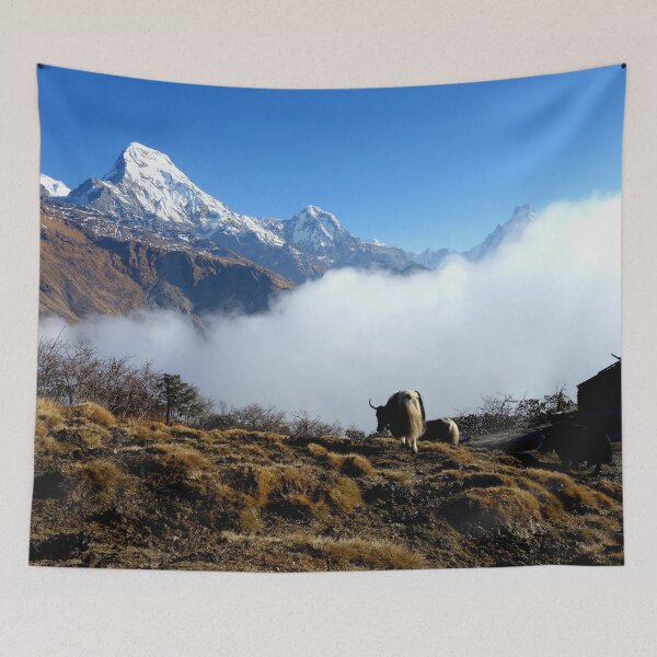 Item preview, Panoramic View Of Everest Mountain designed and sold by Whimsy Art.