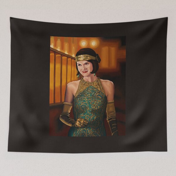 Item preview, Downton Abbey Painting 2 Michelle Dockery as Lady Mary designed and sold by PaulMeijering.