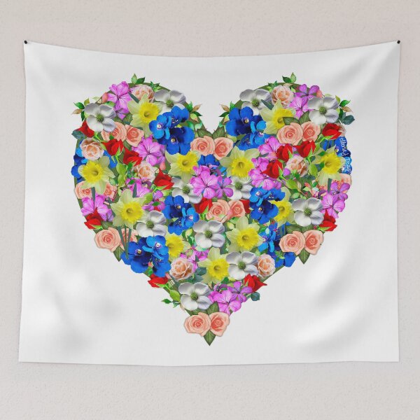 Item preview, Heart of Flowers designed and sold by Intriguing Eclectives by Janelle  K.
