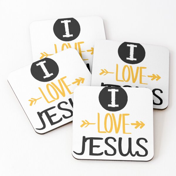 Item preview, I Love Jesus Christian Faith Religion Tee designed and sold by Laurelbdesigns.