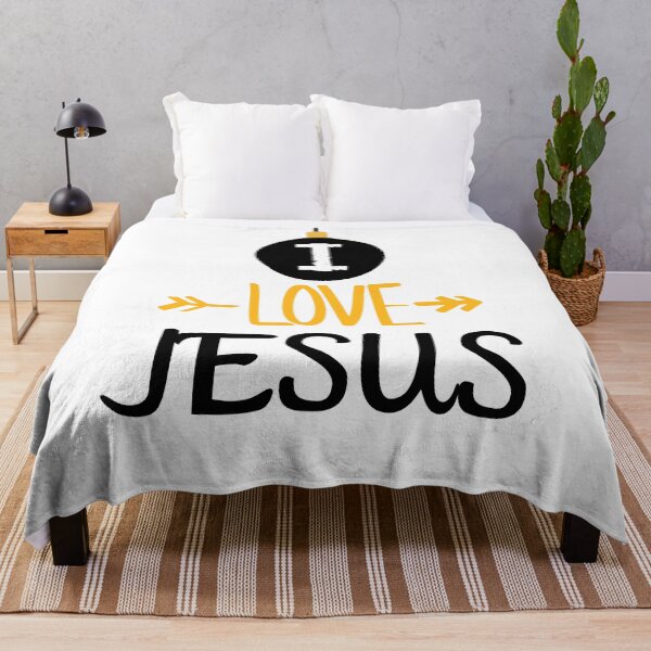 Item preview, I Love Jesus Christian Faith Religion Tee designed and sold by Laurelbdesigns.