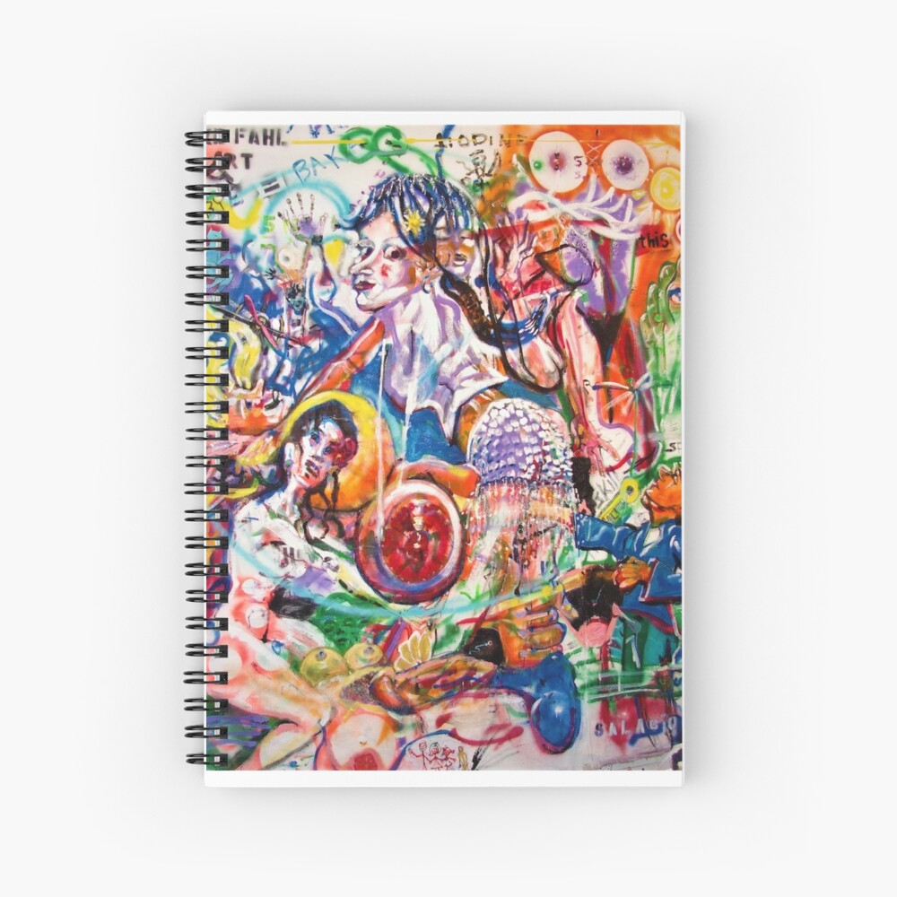 Item preview, Spiral Notebook designed and sold by RetinalKandy.