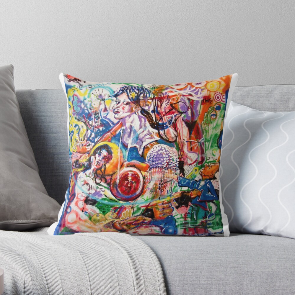 Item preview, Throw Pillow designed and sold by RetinalKandy.