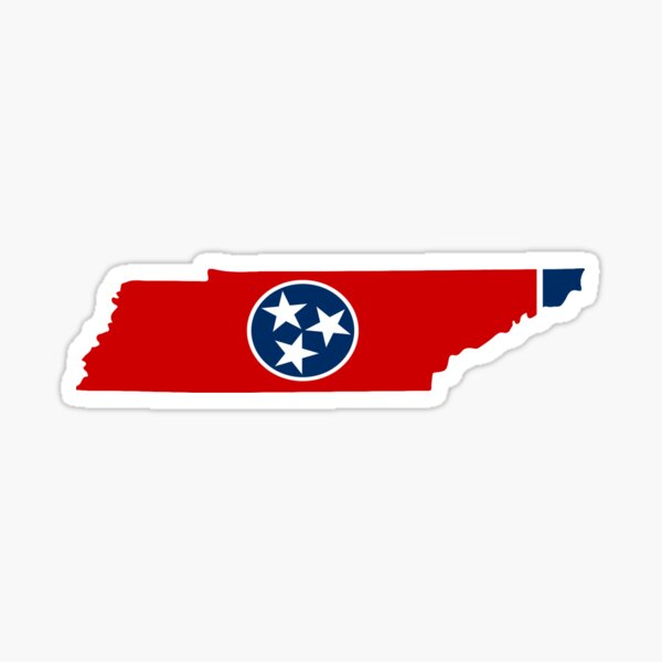 Tennessee Flag Sticker – RepYourWater