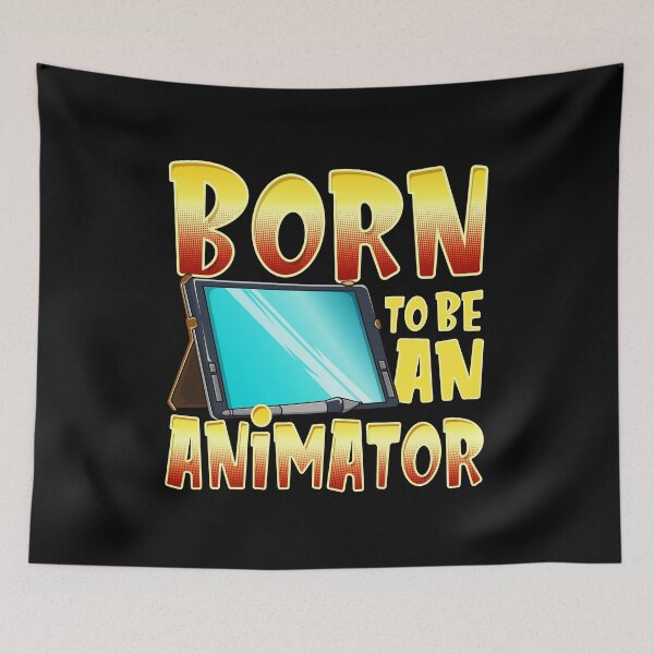 Item preview, Born To Be An Animator Gifted Professional Artist designed and sold by perfectpresents.