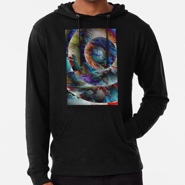 Conjunction: planet art Lightweight Hoodie