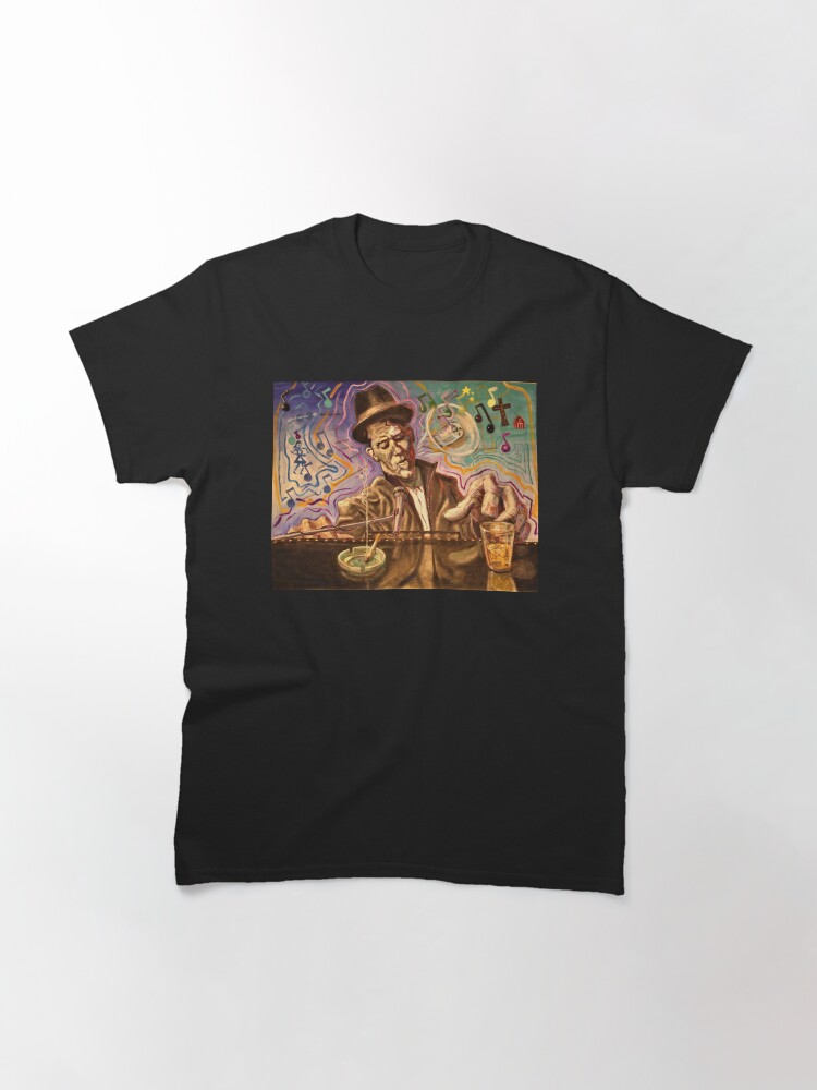 Alternate view of Waltzing Waits aka Tom Waits Classic T-Shirt