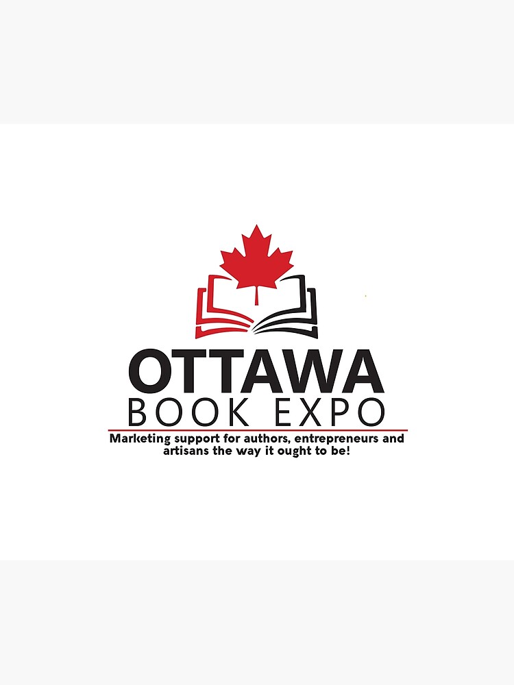 Thumbnail 6 of 6, Throw Blanket, Ottawa Book Expo 2020 logo designed and sold by agoramedia.