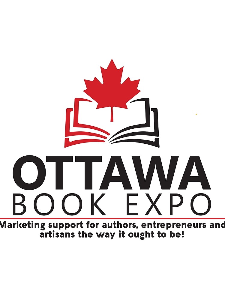 Thumbnail 3 of 3, Scarf, Ottawa Book Expo 2020 logo designed and sold by agoramedia.