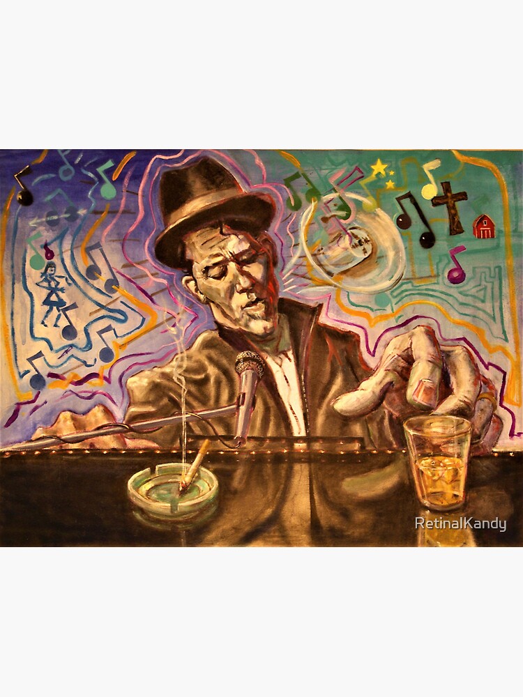 Waltzing Waits aka Tom Waits by RetinalKandy