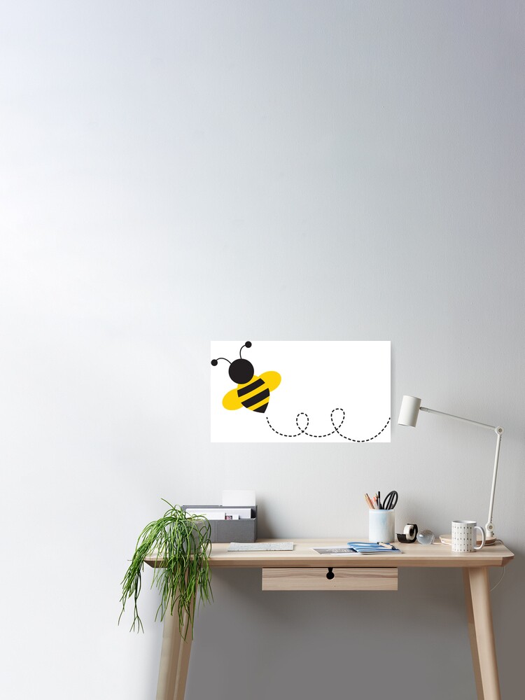 Bee Wall Decals Kitchen Decoration Bumble Bee Stickers Bathroom