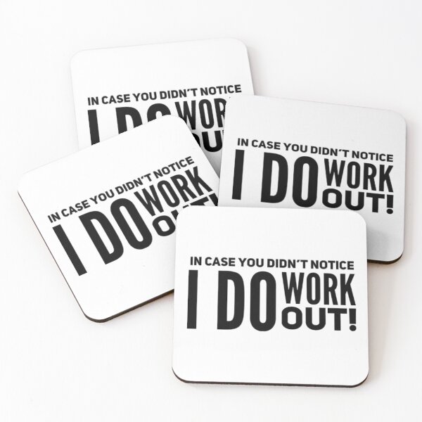 Item preview, I Do Work Out! designed and sold by InVisibleColors.