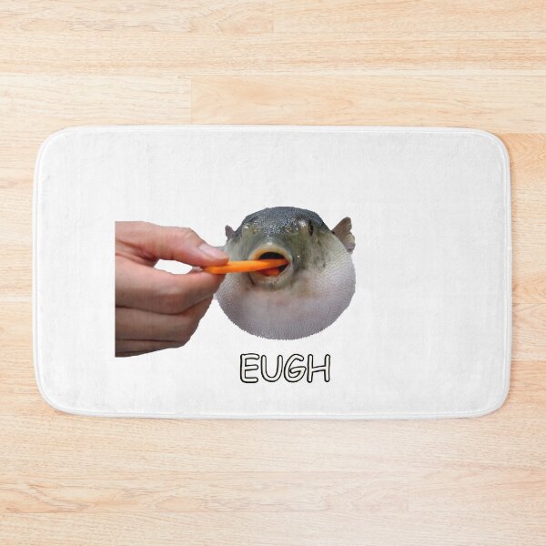 Item preview, Augh, eugh (Puffer Fish Eating Carrot) designed and sold by Jobel.