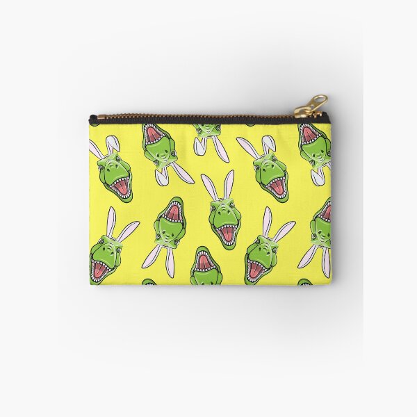 Item preview, Tyrannosaurus with Bunny Ears - yellow designed and sold by littlearrow.