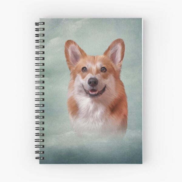 Item preview, Drawing Dog breed Welsh Corgi portrait  designed and sold by bonidog.