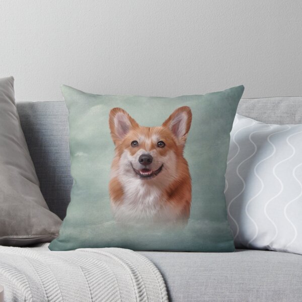 Item preview, Drawing Dog breed Welsh Corgi portrait  designed and sold by bonidog.