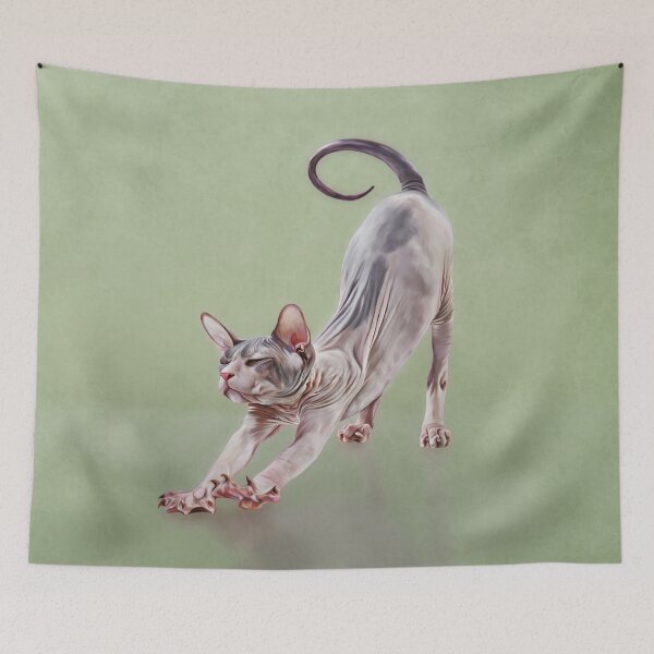 Item preview, Drawing Sphynx kitten, hairless designed and sold by bonidog.
