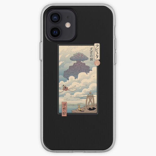 Sky Castle Ukiyo e iPhone Soft Case