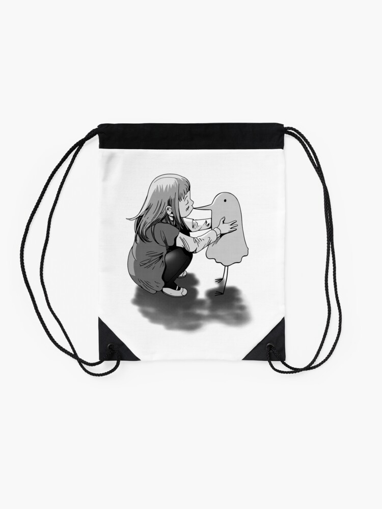 Oyasumi Goodnight Punpun Aiko Kiss 002 Drawstring Bag By Shirtdesigner Redbubble