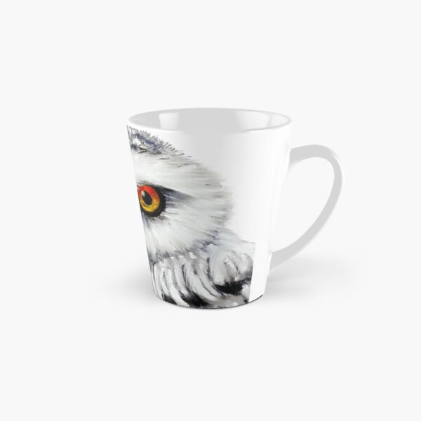 Snowy Owl / Digital Art Tall Mug