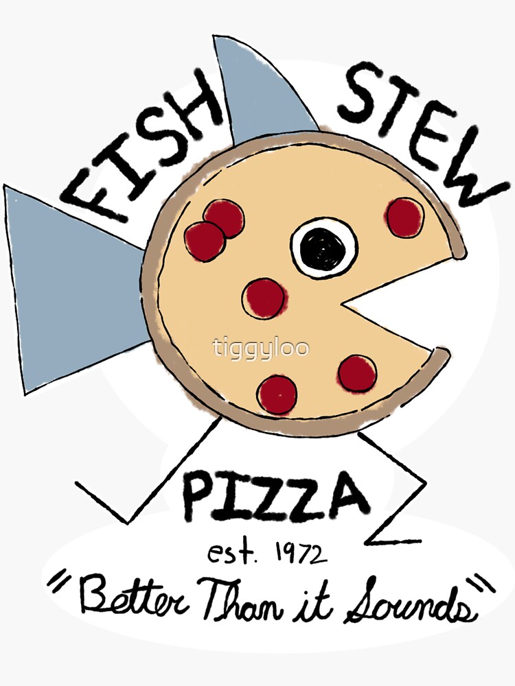 Fish Stew Pizza by tiggyloo