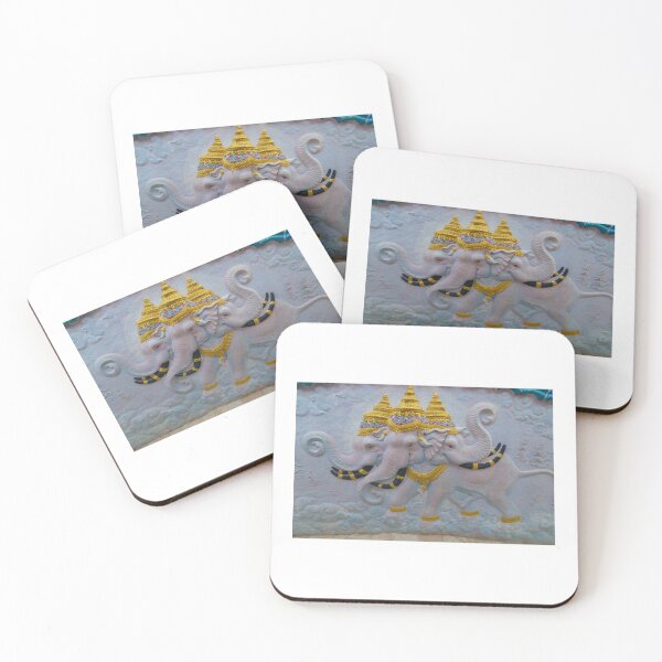 Item preview, Three Headed Elephant -Wat Ban Rai designed and sold by Polum2.