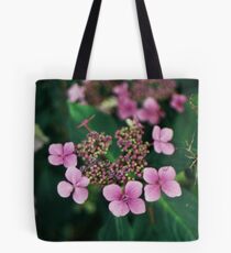 Pink Flowers Tote Bag