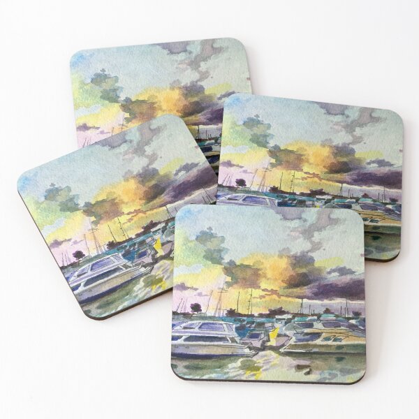 Item preview, Emeryville boat sunset designed and sold by bjengcomix.