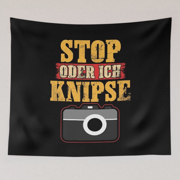 Artikelvorschau, Stop oder ich knipse Fotoshooting Fotografie Cam entworfen und verkauft von redshirtz.