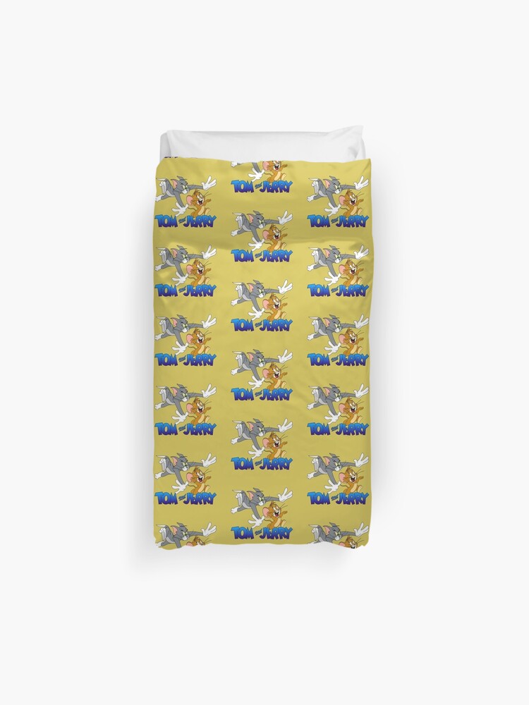 Tom Jerry On The Run Duvet Cover By Pop Pop P Pow Redbubble