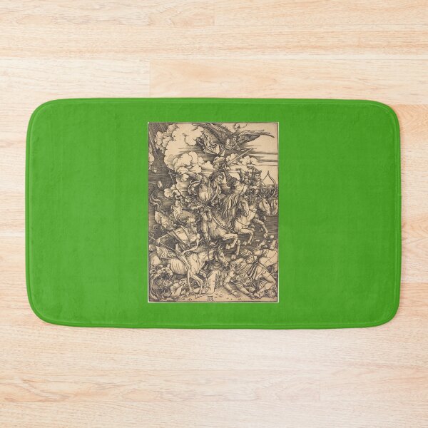 Item preview, woodcut, four horsemen of the Apocalypse designed and sold by arcadianjones.