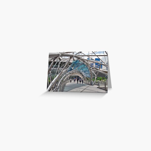 The Helix Bridge 4 Greeting Card