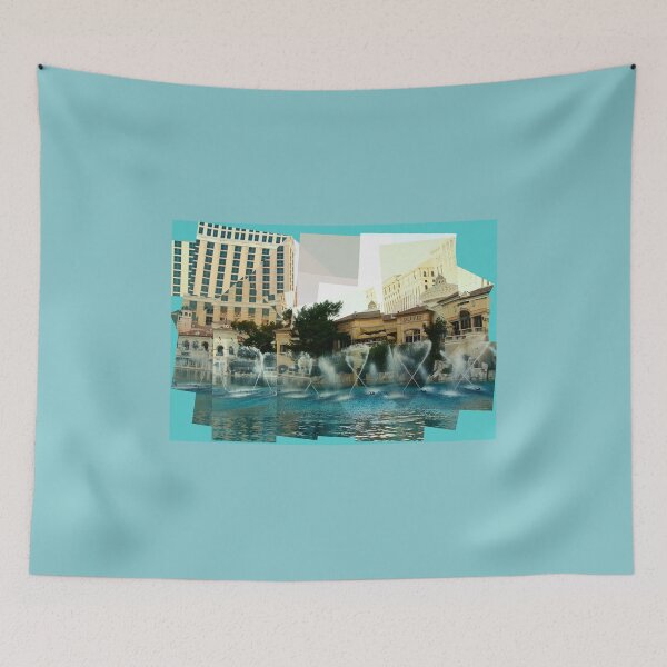 Item preview, Bellagio Fountains Panograph designed and sold by Linda Bianic.