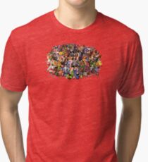 Amiga Game Characters Tri-blend T-Shirt