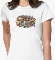 Amiga Game Characters Women's Fitted T-Shirt