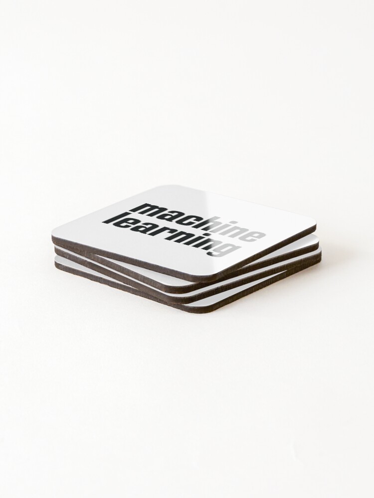 Thumbnail 4 of 5, Coasters (Set of 4), Machine Learning Artificial Intelligence designed and sold by ProjectX23.