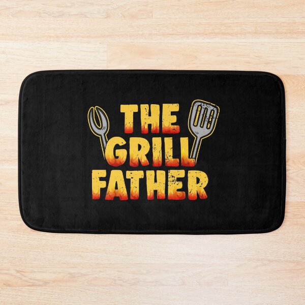 Item preview, The Grill Father BBQ Meat Grillmeister gift designed and sold by redshirtz.
