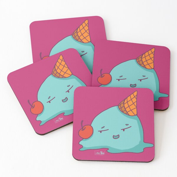 Item preview, Melted Ice Cream with Red Cherry designed and sold by AlbinoSnowman.