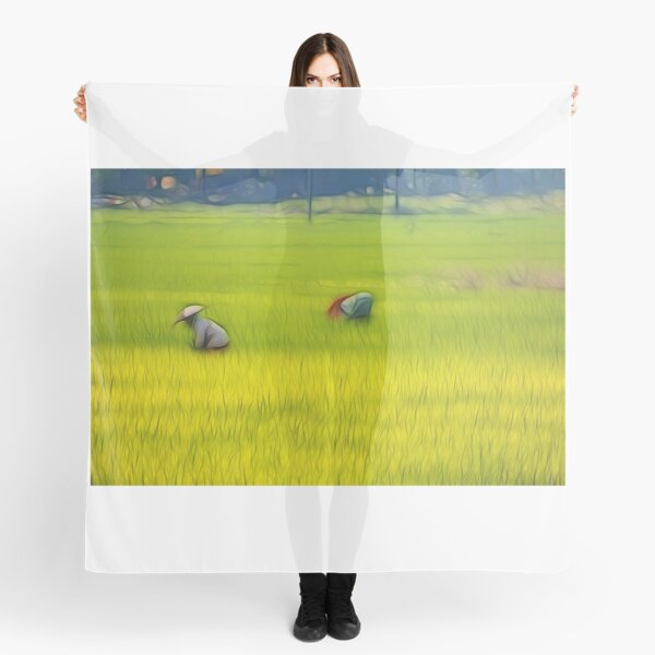 Paddy Fields Scarf