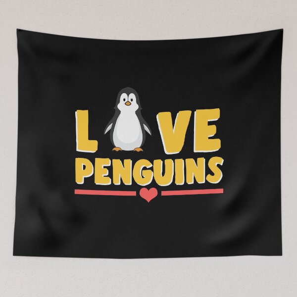 Item preview, Love Penguins Penguin love bird south pole gift designed and sold by redshirtz.
